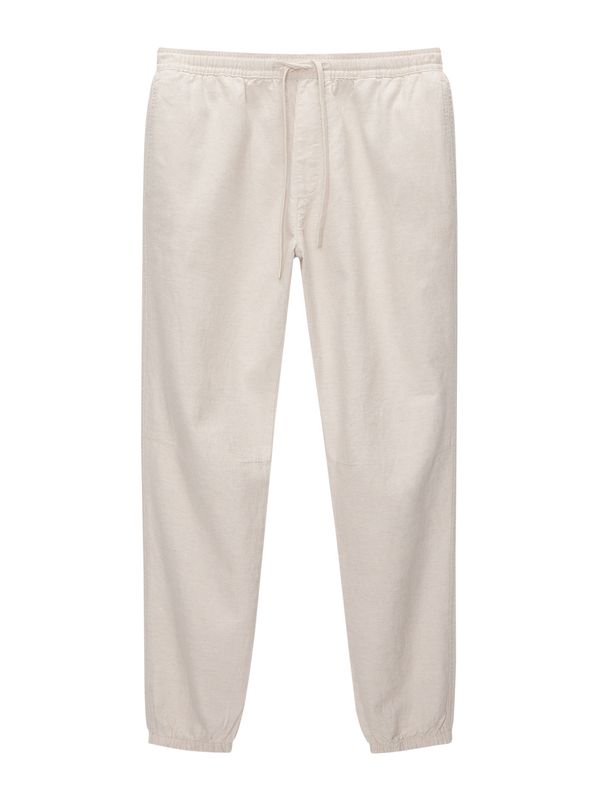 Pull&Bear Pull&Bear Панталон  екрю