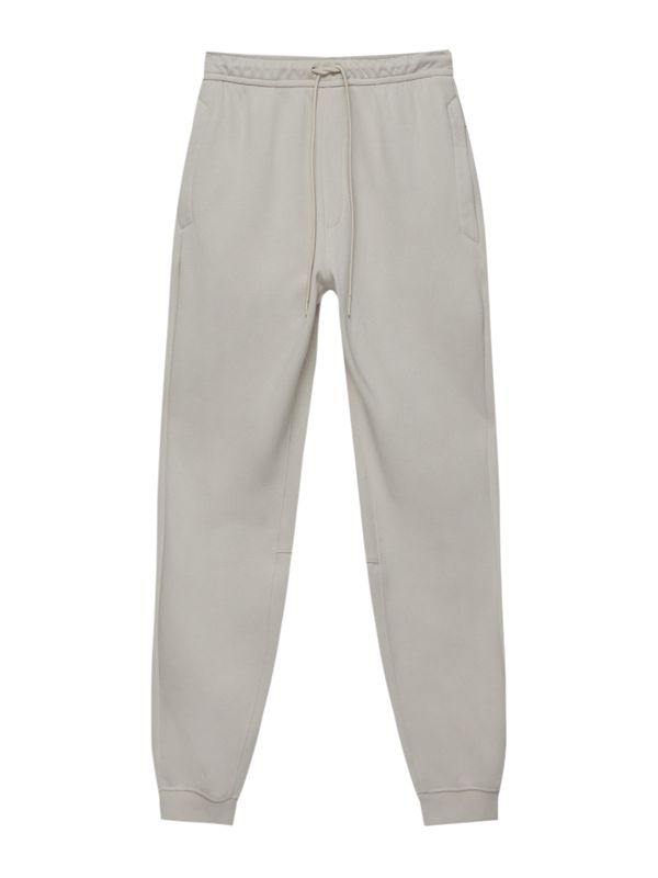 Pull&Bear Pull&Bear Панталон  камък / черно