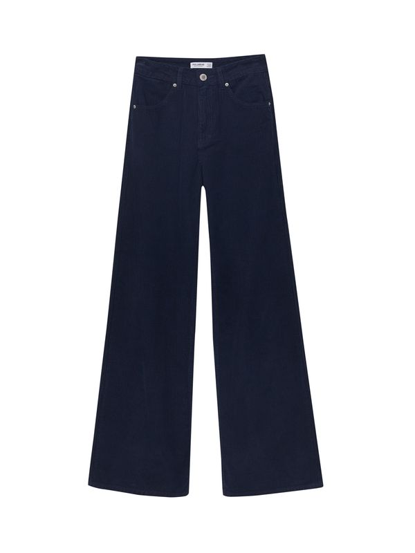 Pull&Bear Pull&Bear Панталон  нейви синьо