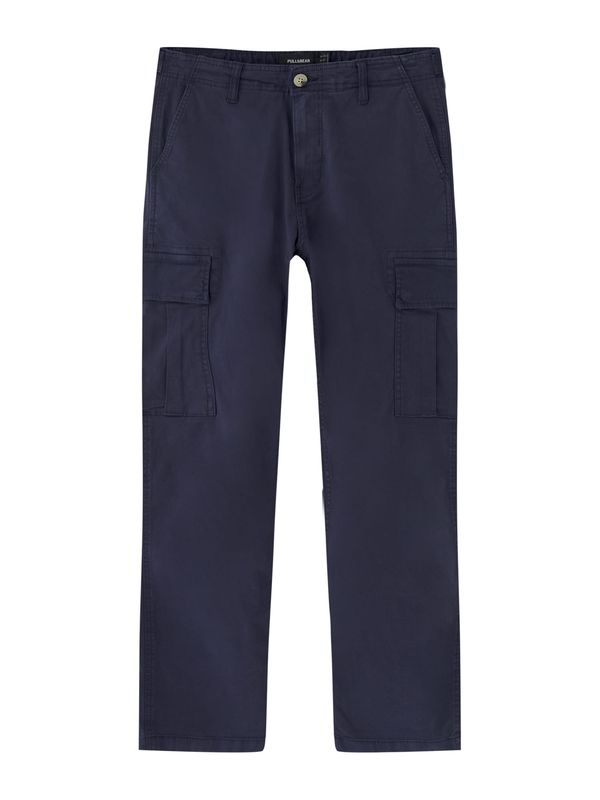 Pull&Bear Pull&Bear Панталон  нейви синьо