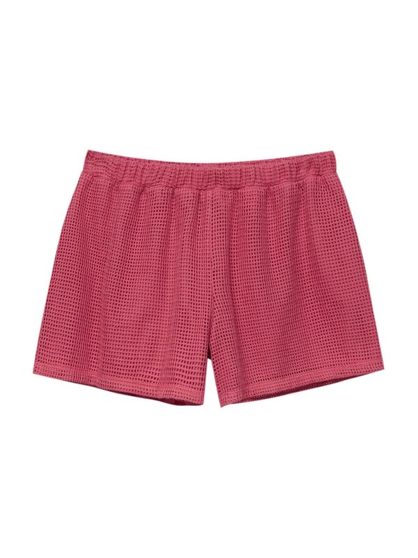 Pull&Bear Pull&Bear Панталон  пастелно червено