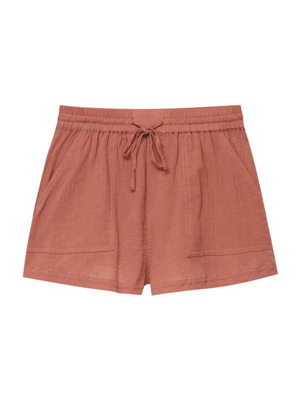 Pull&Bear Pull&Bear Панталон  ръждиво кафяво