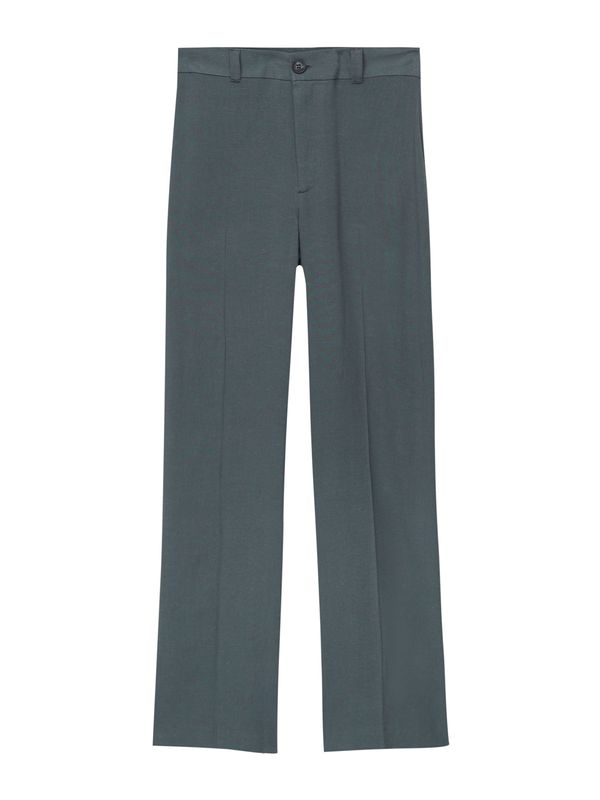 Pull&Bear Pull&Bear Панталон с ръб  графитено сиво