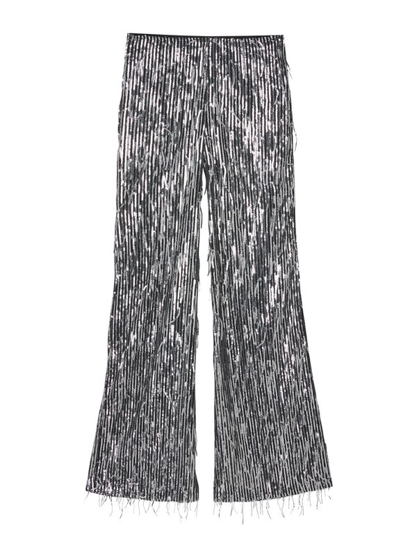 Pull&Bear Pull&Bear Панталон  сребърно