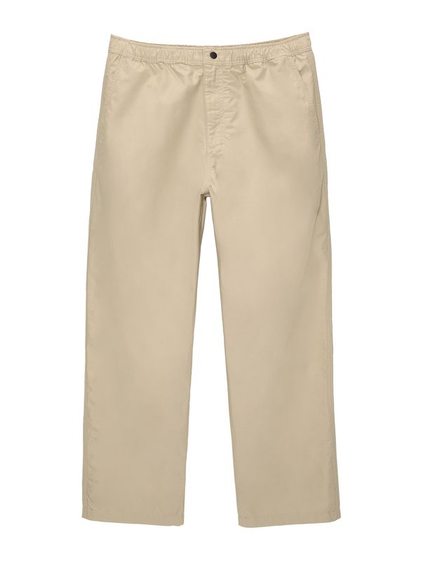 Pull&Bear Pull&Bear Панталон  светлокафяво / черно