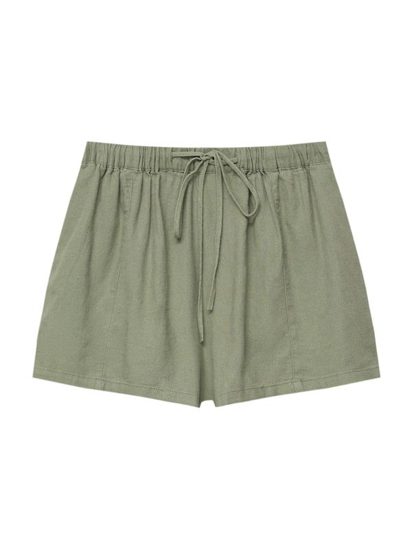 Pull&Bear Pull&Bear Панталон  тъмнобежово