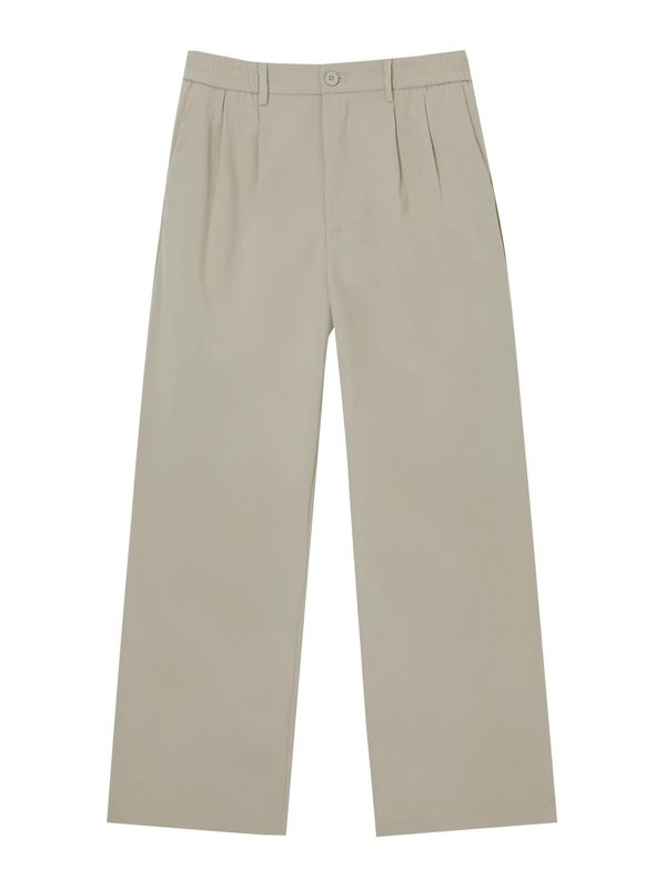 Pull&Bear Pull&Bear Панталон  тъмнобежово