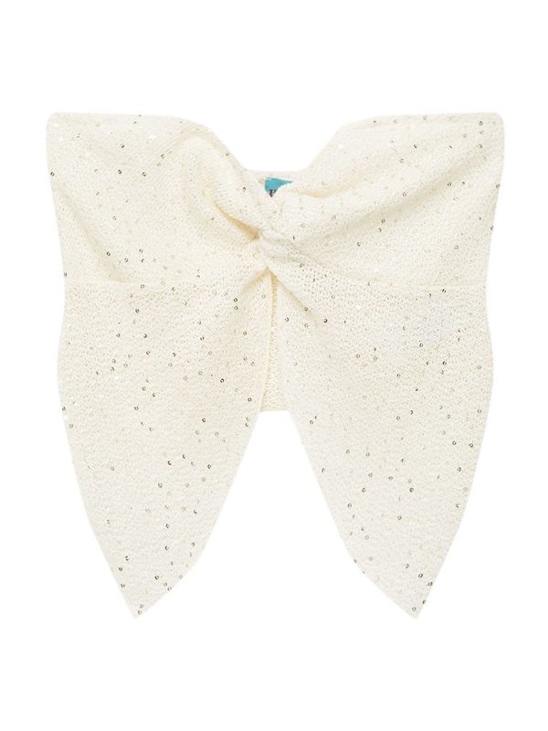 Pull&Bear Pull&Bear Плетен топ  сиво-бежово