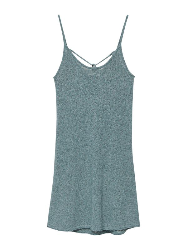 Pull&Bear Pull&Bear Плетена рокля  нефритено зелено