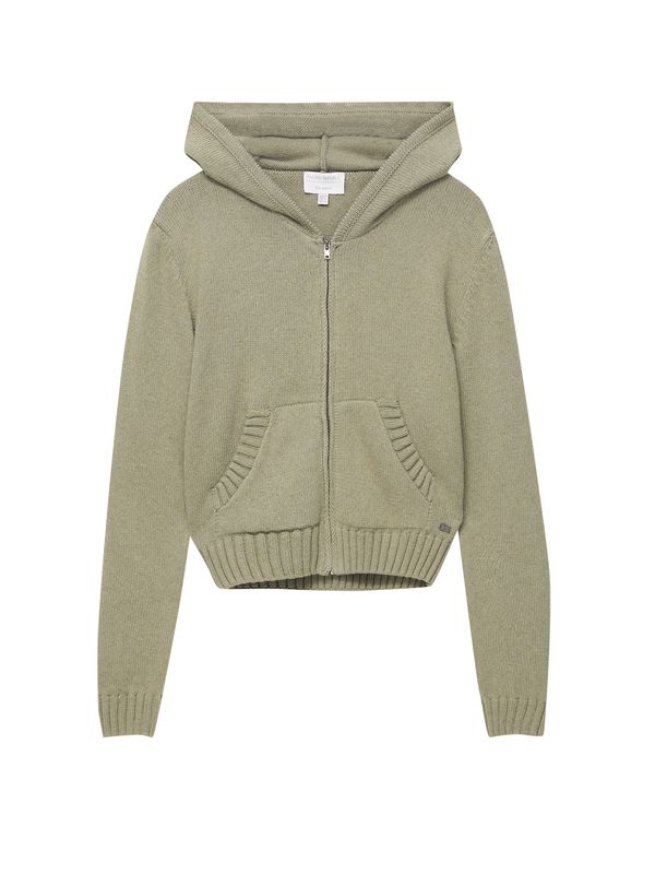 Pull&Bear Pull&Bear Плетена жилетка  светлобежово