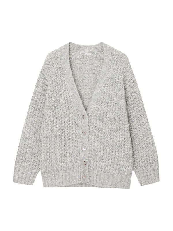 Pull&Bear Pull&Bear Плетена жилетка  светлосиво