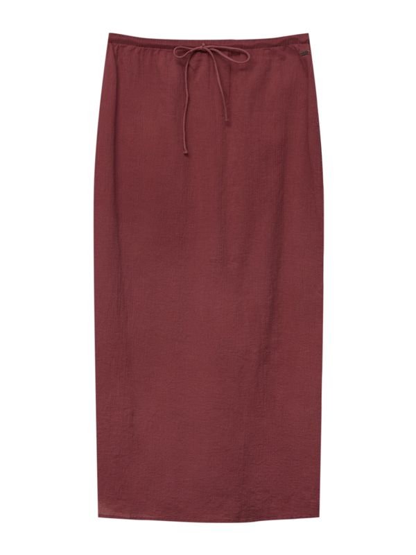 Pull&Bear Pull&Bear Пола  бургундово червено