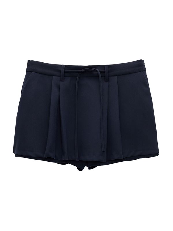 Pull&Bear Pull&Bear Пола  нейви синьо