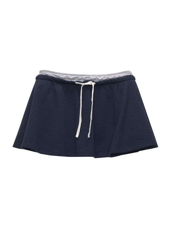 Pull&Bear Pull&Bear Пола  тъмносиньо / светлосиво / бяло