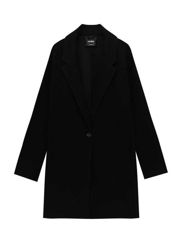 Pull&Bear Pull&Bear Преходно палто  черно