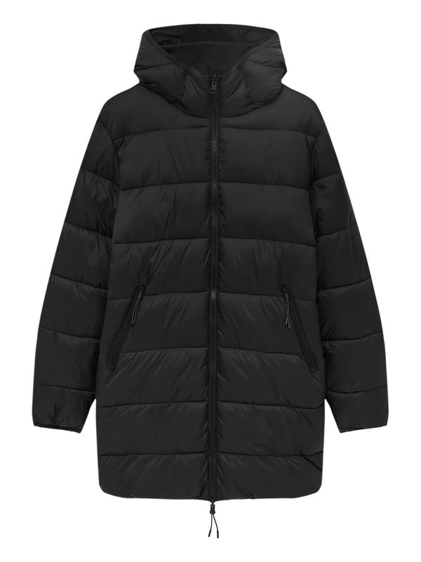 Pull&Bear Pull&Bear Преходно палто  черно