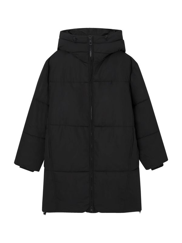 Pull&Bear Pull&Bear Преходно палто  черно