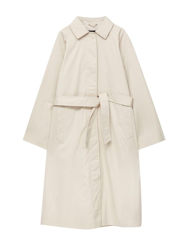 Pull&Bear Pull&Bear Преходно палто  екрю