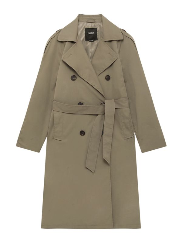 Pull&Bear Pull&Bear Преходно палто  каки