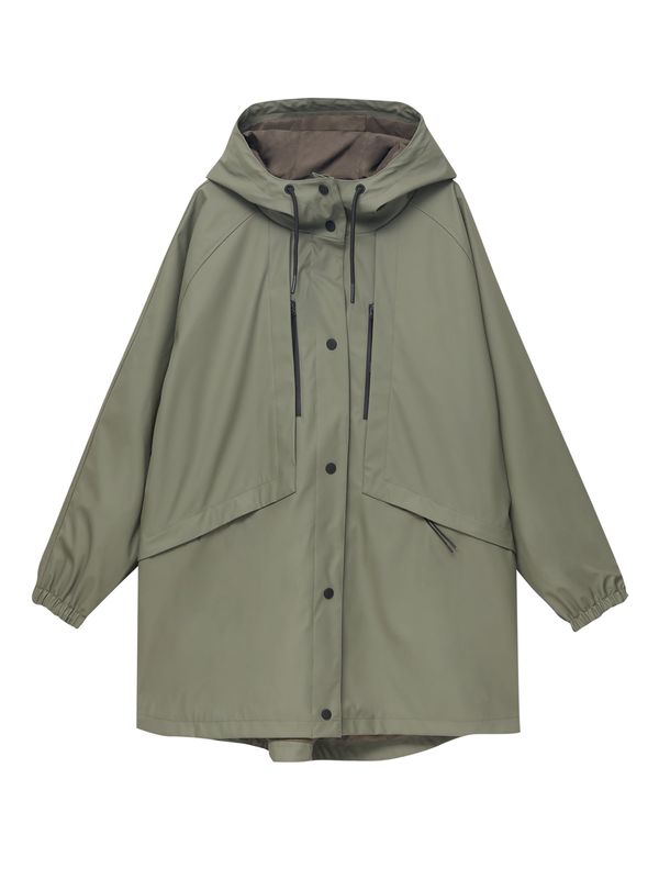 Pull&Bear Pull&Bear Преходно палто  каки