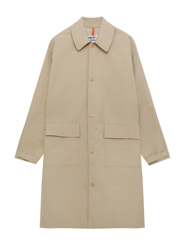 Pull&Bear Pull&Bear Преходно палто  камел