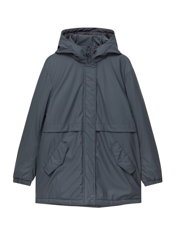 Pull&Bear Pull&Bear Преходно яке  антрацитно черно