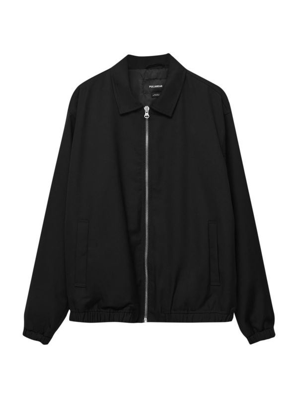 Pull&Bear Pull&Bear Преходно яке  черно