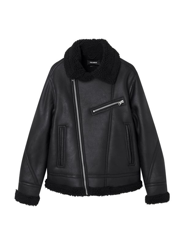 Pull&Bear Pull&Bear Преходно яке  черно