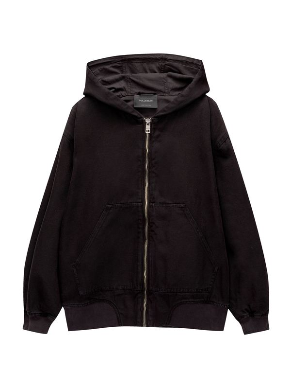 Pull&Bear Pull&Bear Преходно яке  черно