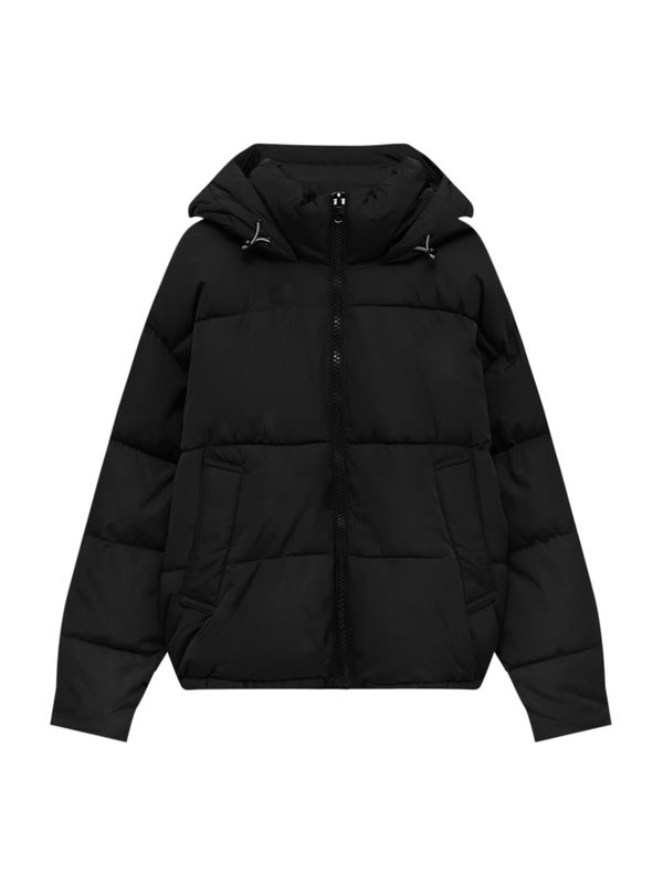 Pull&Bear Pull&Bear Преходно яке  черно