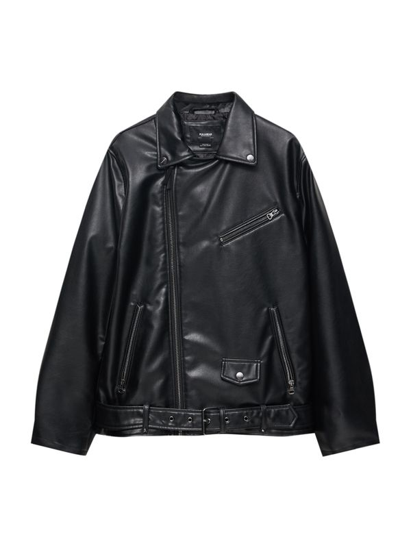 Pull&Bear Pull&Bear Преходно яке  черно