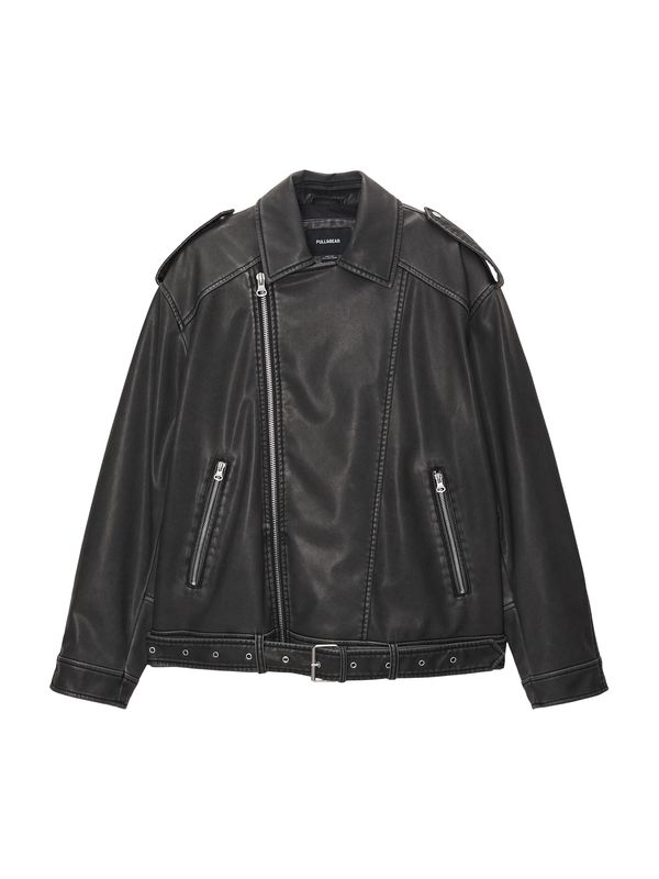 Pull&Bear Pull&Bear Преходно яке  черно