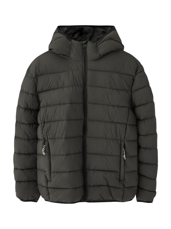 Pull&Bear Pull&Bear Преходно яке  елхово зелено / мръсно бяло