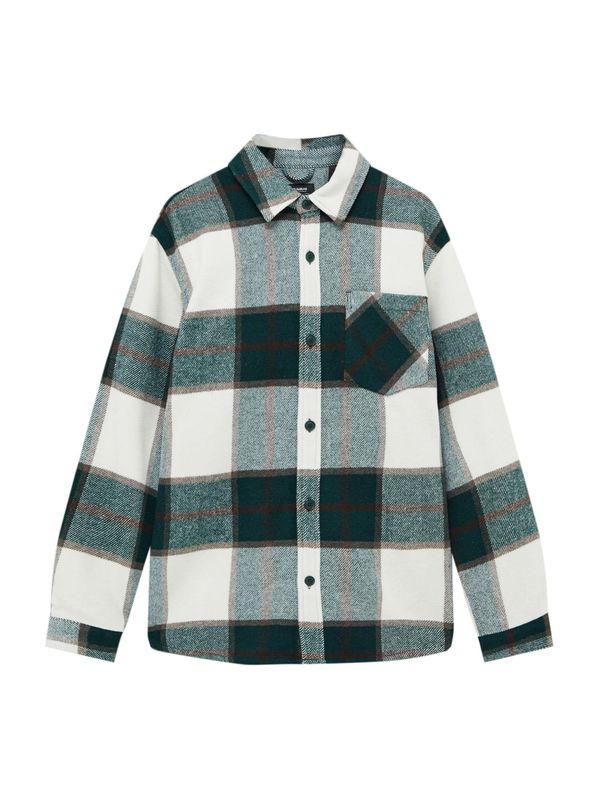 Pull&Bear Pull&Bear Преходно яке  елхово зелено / пъстро