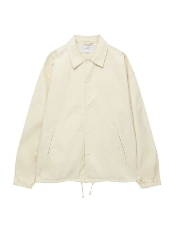 Pull&Bear Pull&Bear Преходно яке  естествено бяло