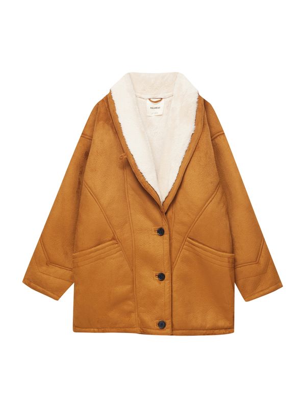 Pull&Bear Pull&Bear Преходно яке  карамел