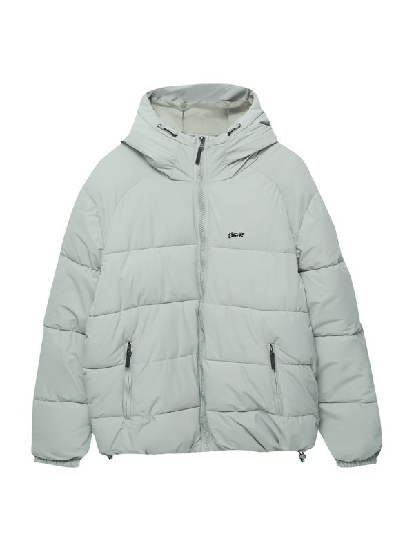 Pull&Bear Pull&Bear Преходно яке  нейви синьо / мента