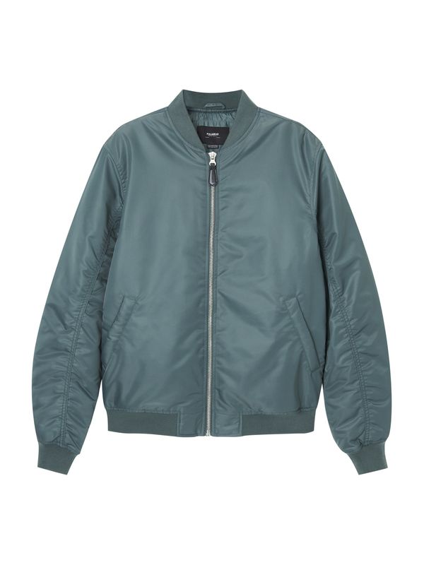 Pull&Bear Pull&Bear Преходно яке  петрол