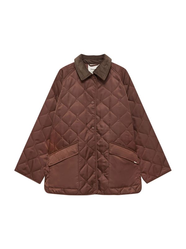 Pull&Bear Pull&Bear Преходно яке  шоколад