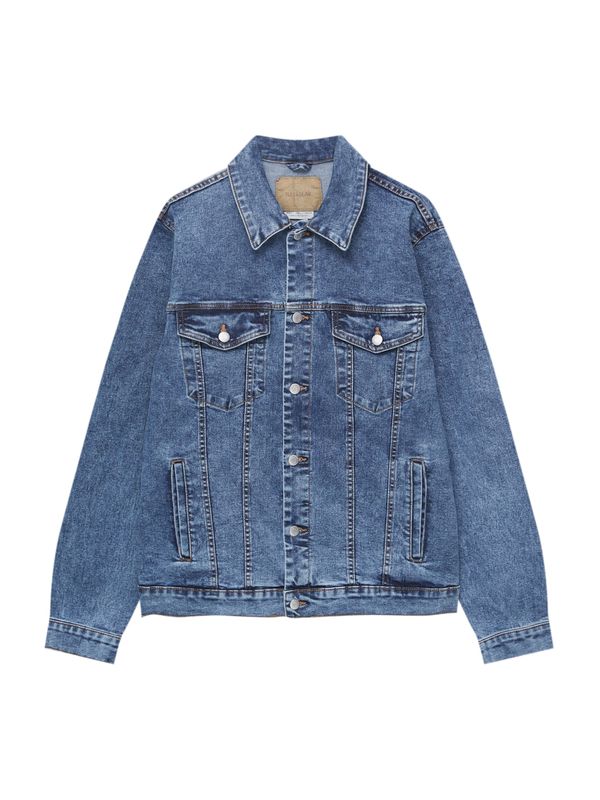 Pull&Bear Pull&Bear Преходно яке  син деним