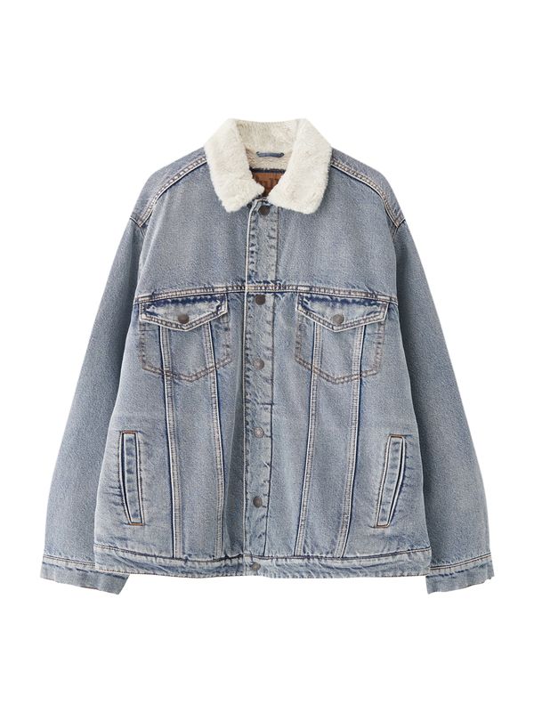 Pull&Bear Pull&Bear Преходно яке  синьо