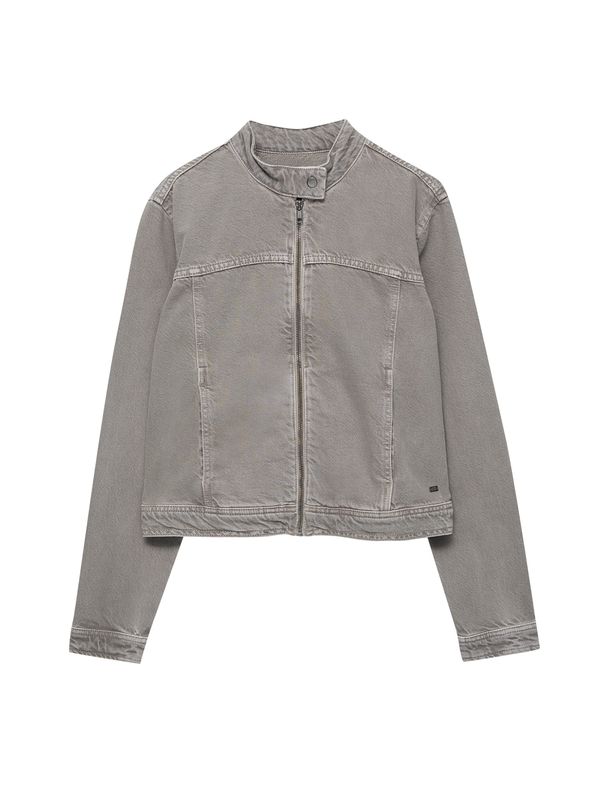 Pull&Bear Pull&Bear Преходно яке  сив деним