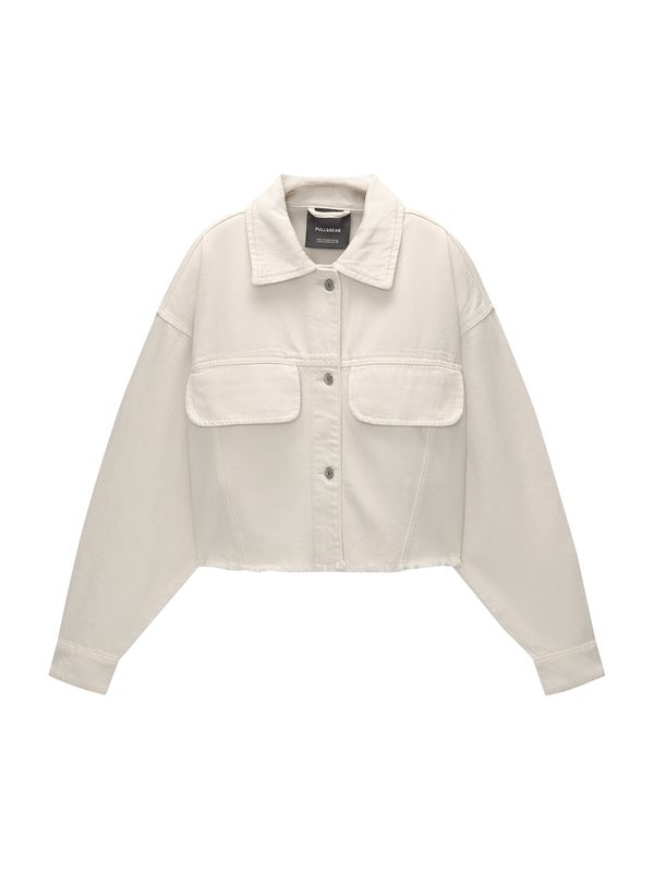 Pull&Bear Pull&Bear Преходно яке  светлобежово