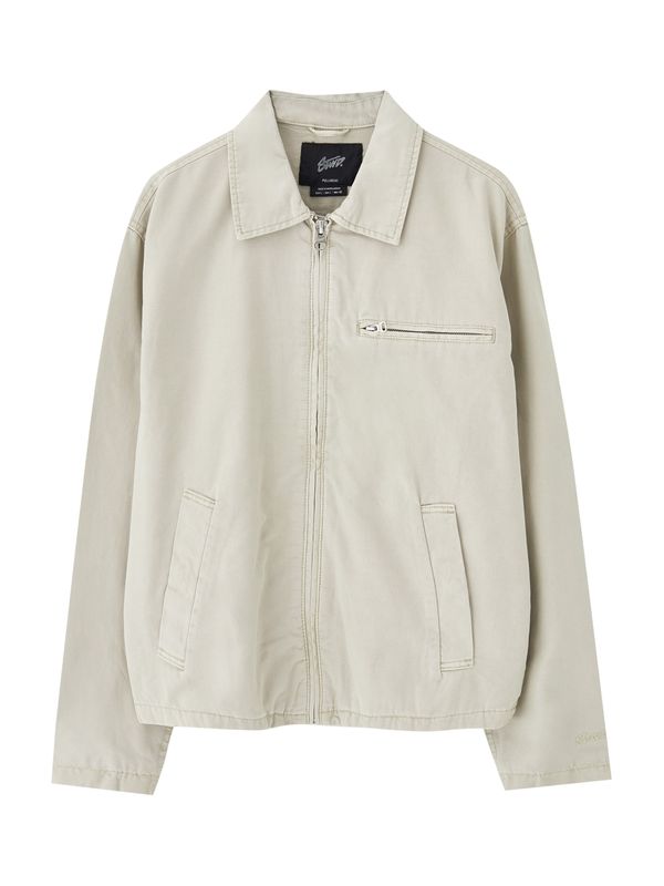 Pull&Bear Pull&Bear Преходно яке  светлобежово