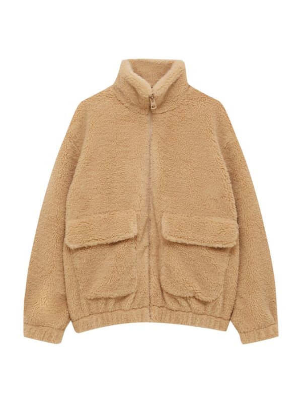 Pull&Bear Pull&Bear Преходно яке  светлокафяво