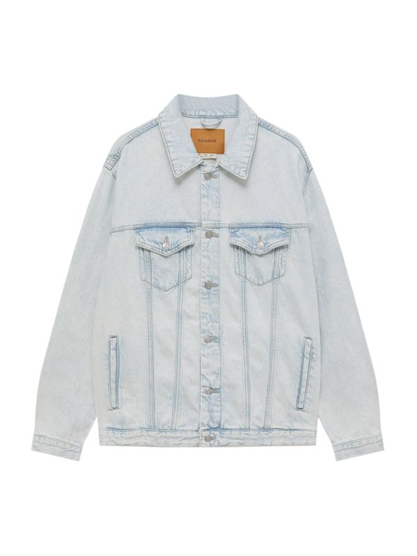 Pull&Bear Pull&Bear Преходно яке  светлосиньо