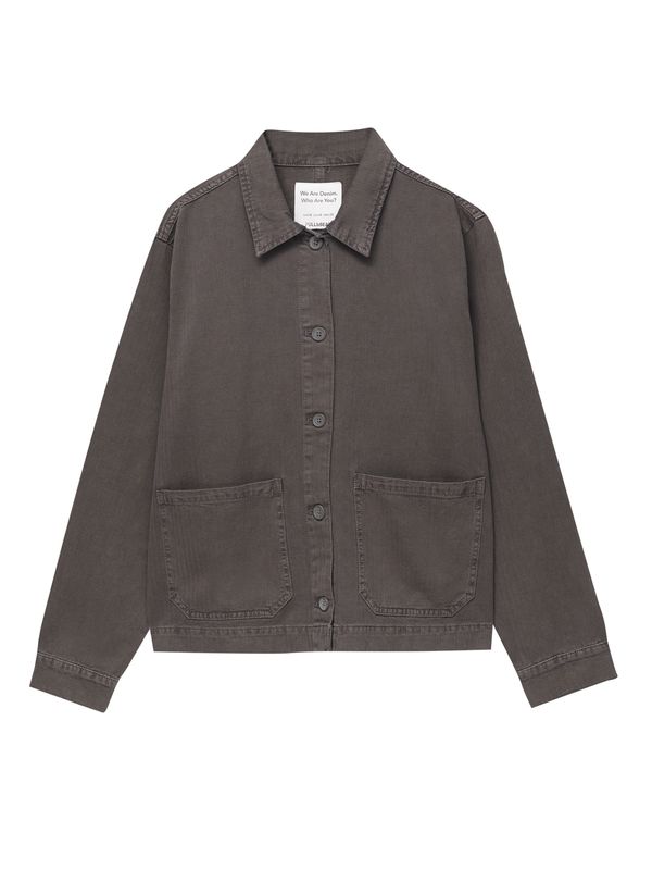 Pull&Bear Pull&Bear Преходно яке  таупе сиво