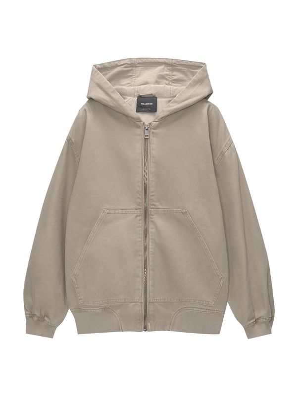 Pull&Bear Pull&Bear Преходно яке  тъмнобежово