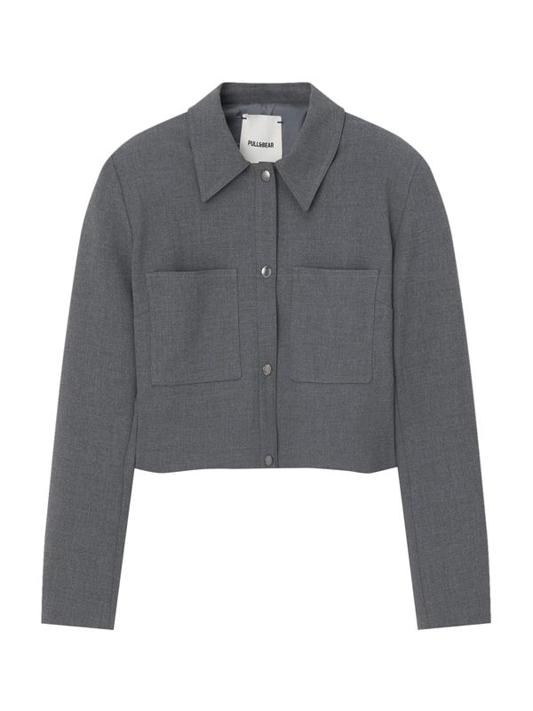 Pull&Bear Pull&Bear Преходно яке  тъмносиво