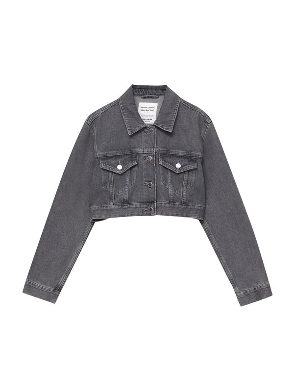 Pull&Bear Pull&Bear Преходно яке  тъмносиво